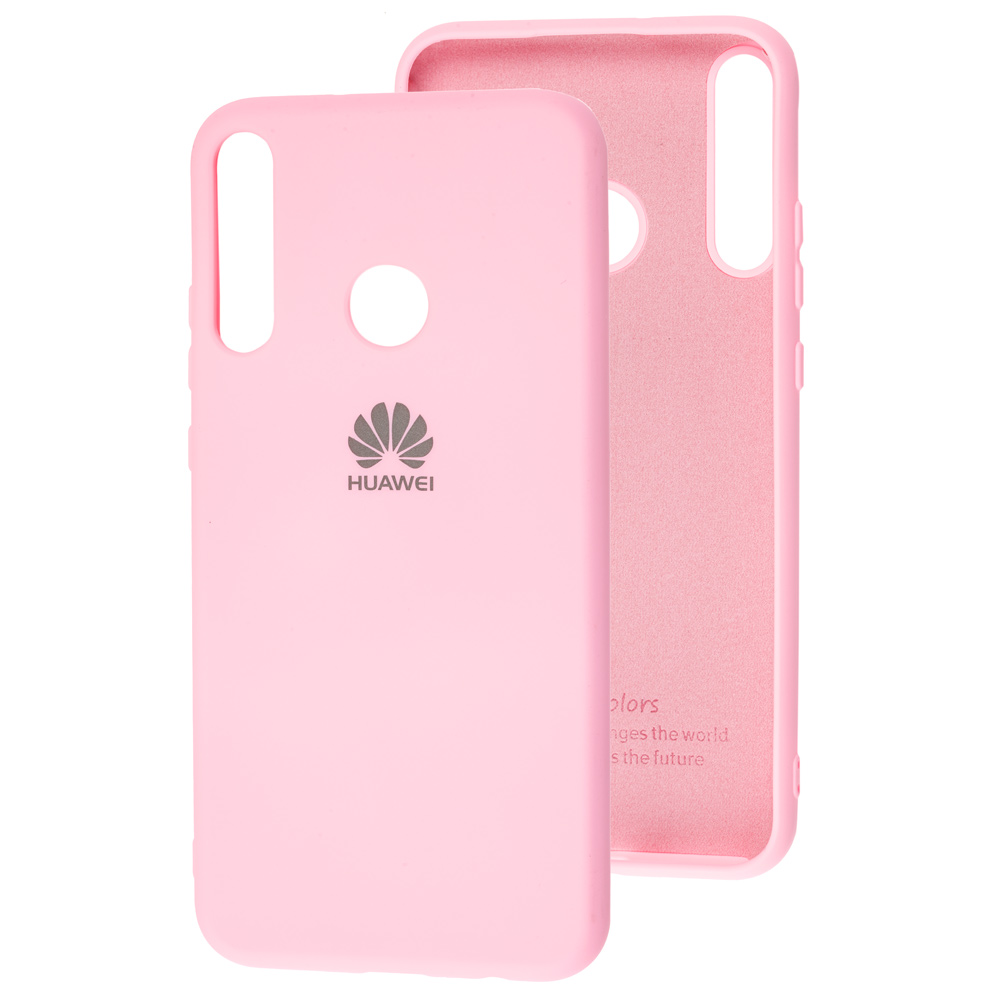 Silicone Cover My Color Full Protective (A) для Huawei P40 Lite E / Y7p (2020) (Pink)-0